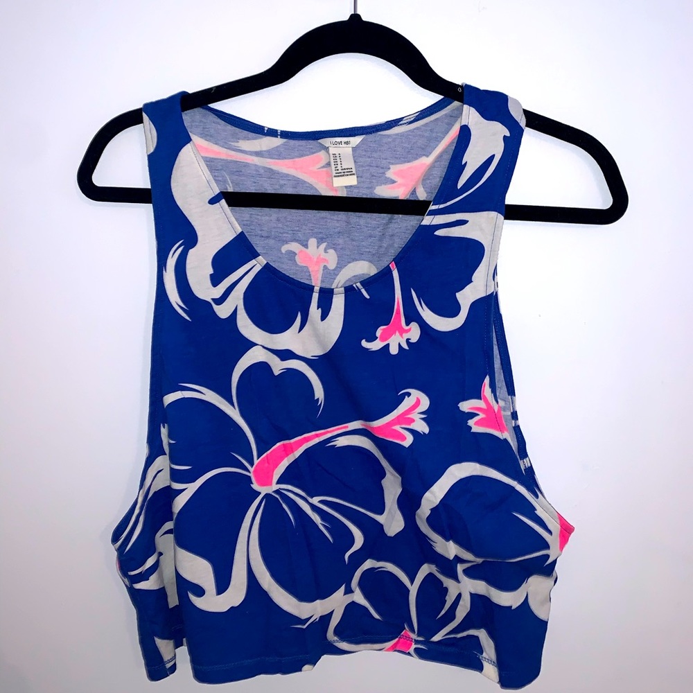 [S]👚F21 cropped muscle tank